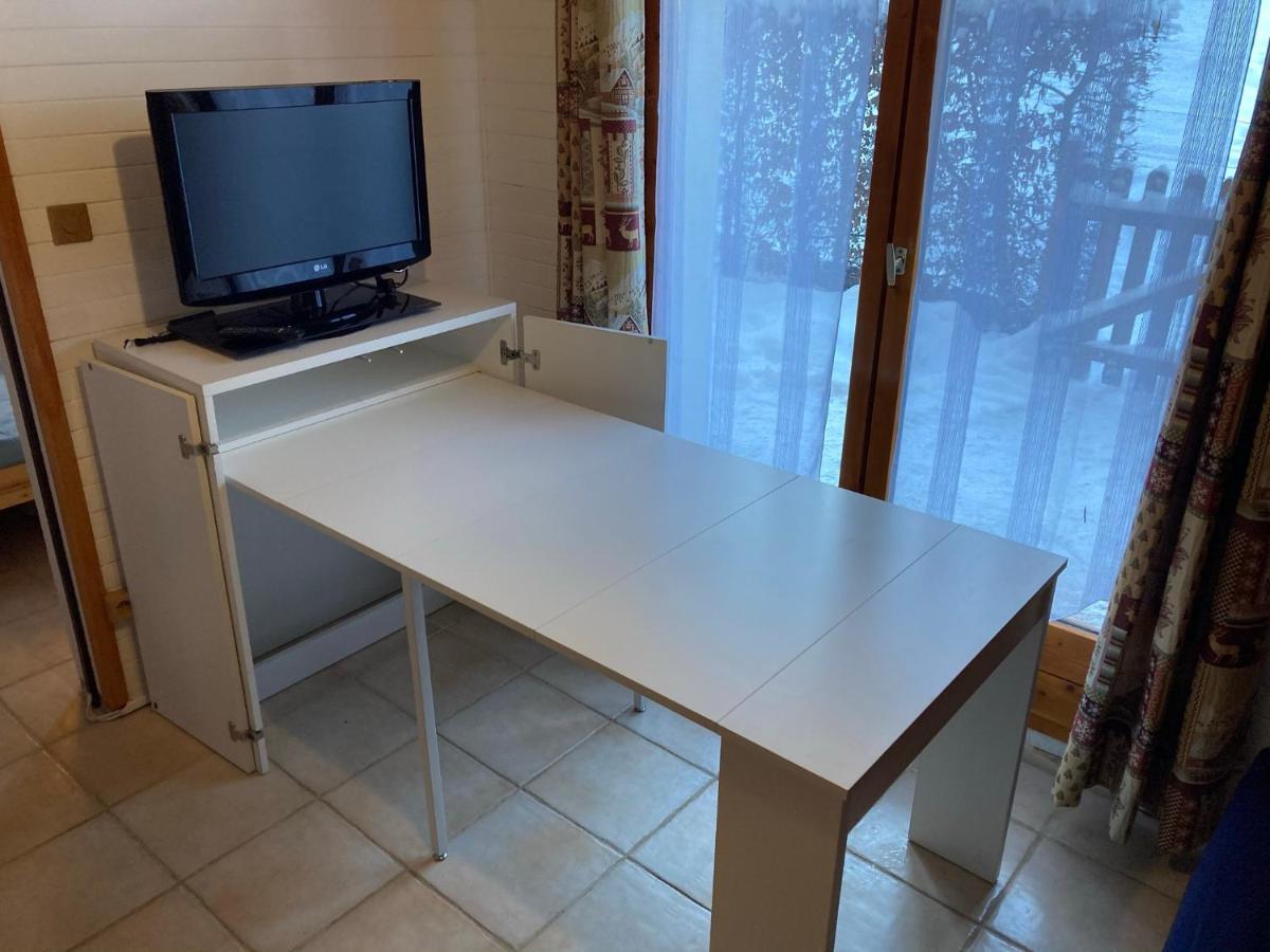 Appartement 2 Pieces Pieds Des Pistes Terrasse Face A La Montagne Bernex Exterior photo